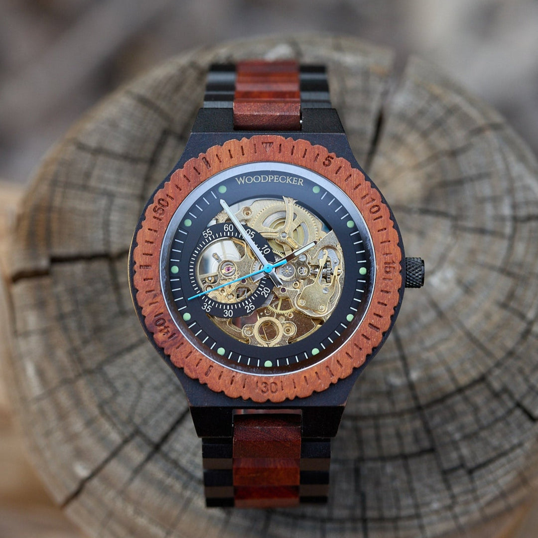 wooden watch
