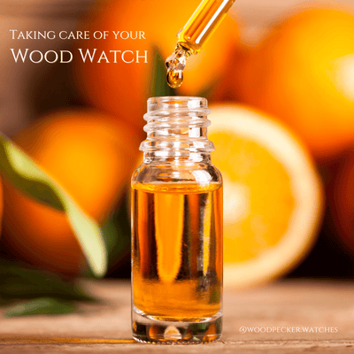 Het verzorgen van je houten horloge