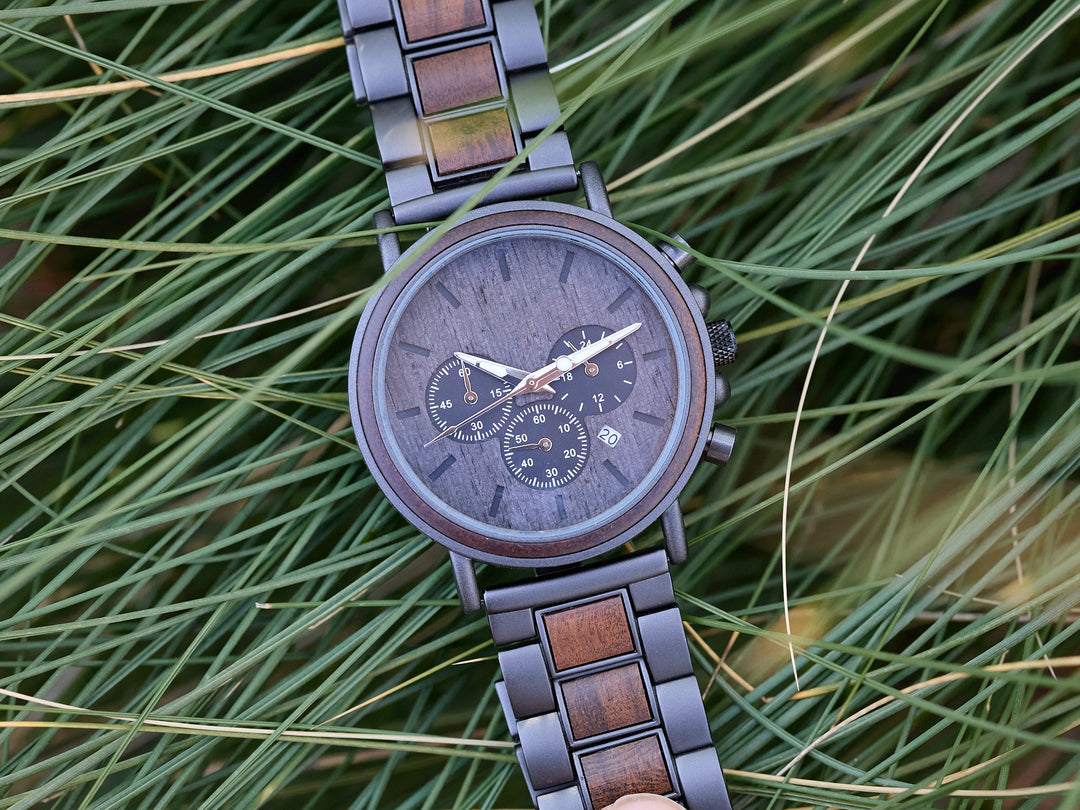 Arthur Wooden Watch Personalize with Engraving – WoodpeckerWatches