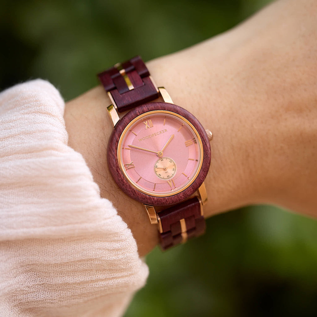 BRAND NEW WOMENS WOODEN WATCH NWT Women main image 3