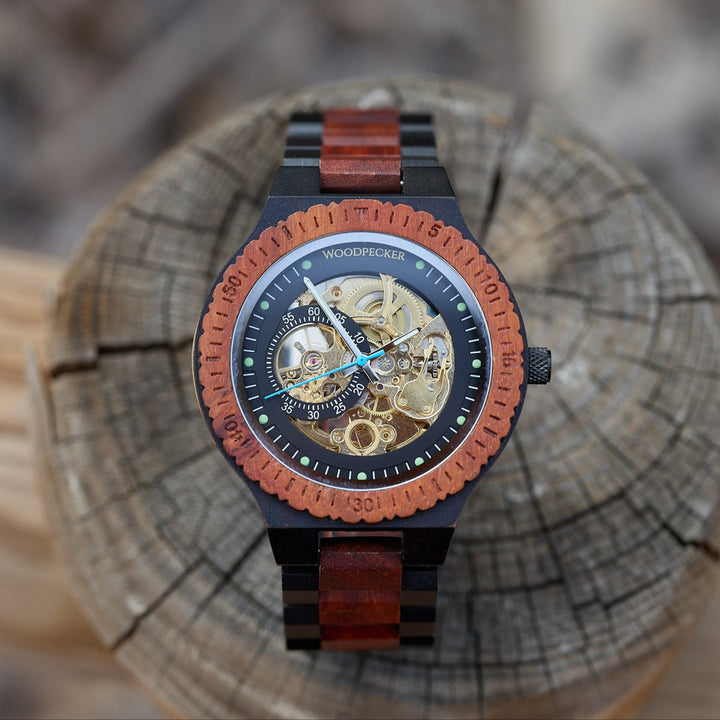 wooden watch