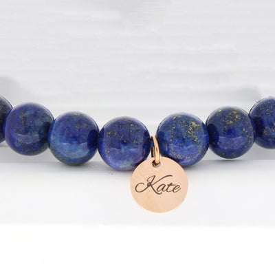 Rose Gold Cerulean - Lapis Lazuli