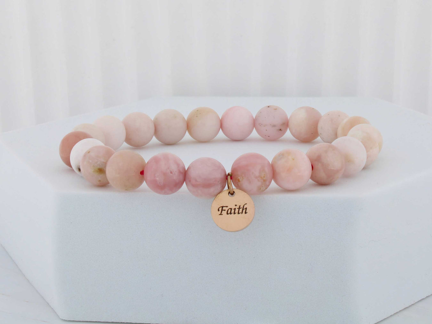 Rose Gold Rosy - Pink Opal